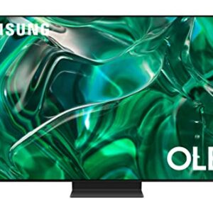 SAMSUNG 65-Inch Class OLED 4K S95C Series Quantum HDR Smart TV w/Dolby Atmos, Object Tracking Sound+, Q Symphony, Motion Xcelerator Turbo Pro, Gaming Hub, Alexa Built-in (QN65S95C), Titan Black