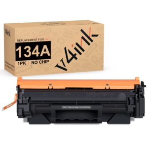 v4ink [Need OEM Chip Compatible Toner Cartridge Replacement for HP 134A W1340A 134X W1340X for use in HP M209dw M209dwe MFP M234dw M234dwe M234sdw M234sdwe M209 M234 Printer 1-Pack Improved Version