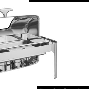 RIEDHOFF RE-TR-1/1 chafing dish, Full size pan, Rectangular with visible lid