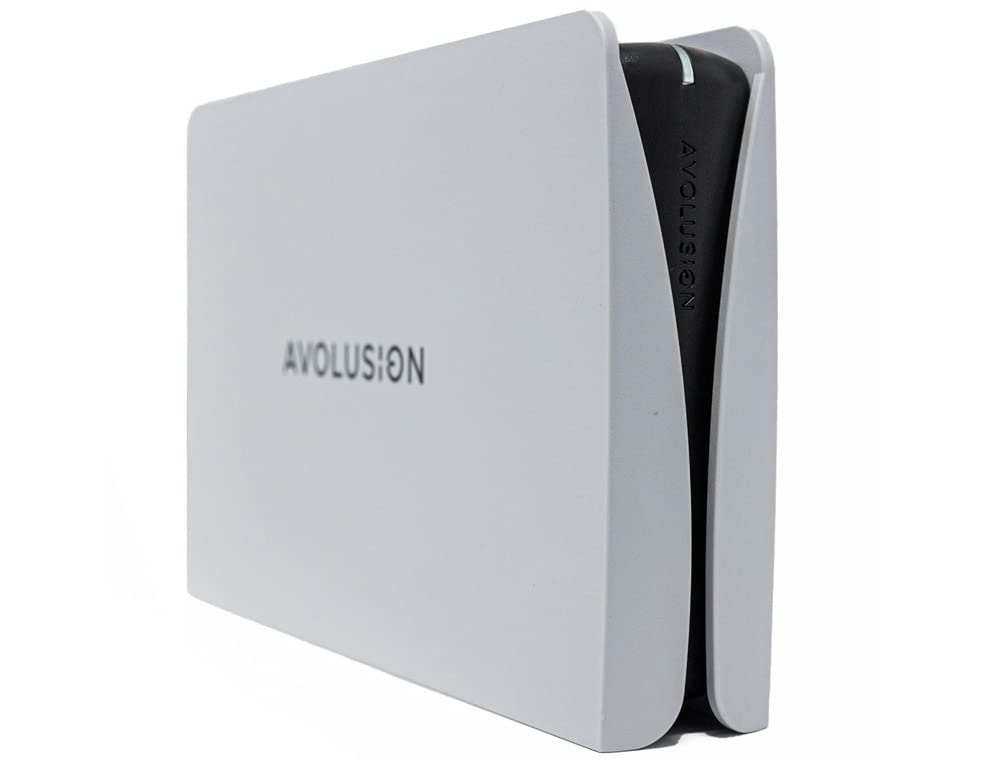 Avolusion PRO-5Y (White) 4TB USB 3.0 External Gaming Hard Drive for PS5 / PS4 Game Console - 2 Year Warranty