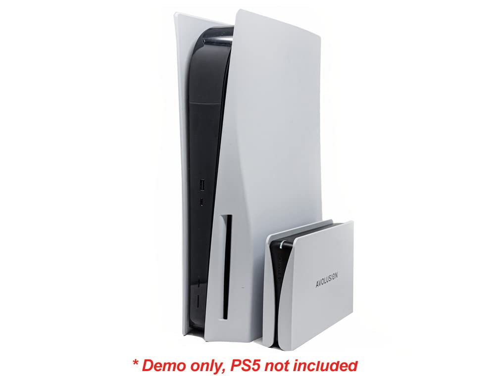 Avolusion PRO-5Y (White) 4TB USB 3.0 External Gaming Hard Drive for PS5 / PS4 Game Console - 2 Year Warranty