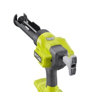 RYOBI 18V ONE+ 10 Oz. Caulk and Adhesive Gun 18 VOLT, Green (PCL901B)