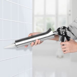 Thicken Stainless Steel, Ceramic mortar grout gun Gun Sprayer Caulking Tool cement caulking Tile Mortar Grouting