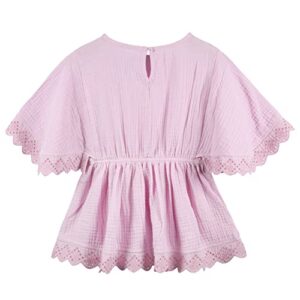 Gerber Baby Girl's Toddler Kaftan Swim Cover Up, Light Pink, 3-6 Months