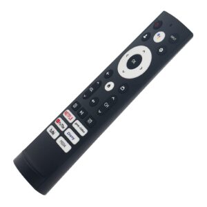 Replace Voice Remote Control Works for Hisense QLED Series Quantum 4K ULED Mini-LED Google Smart TV 43A6H 43A65H 43A68H 55U6H 65U6H 75U6H 55U7G 65U7G 50A6H 50A65H 50A68H 55A6H 65A68H 75A6H 75A65H