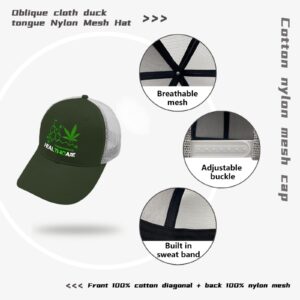 Weed Cannabis 420 Dad Hats THC Healthcare Baseball Caps, Vintage Dad Hat for Women