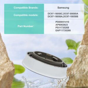 DC97-18058C Laundry Appliance Control Knob Compatible with samsung Washer Dryer Control Knob DC97-18058A DC97-18058B DC67-00680A AP6002623 PS11735268 EAP117352689(1 pack)