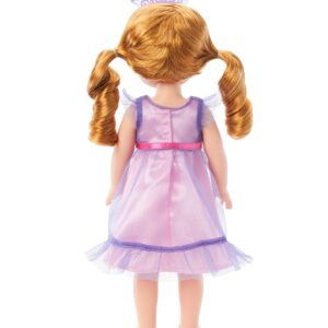 American Girl WellieWishers 14.5-inch Doll Royal Ruffles Nightie & Robe Outfit with a Tiara Headband, For Ages 4+