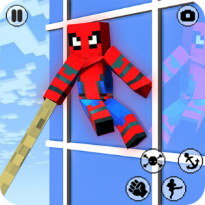 Spider Craft Rope Hero Games, Block Craft Rope Hero Fighting Games, Spider Superhero Action Games 3D, Spider Craft Games For Free, Spider Hero Craft Fight Games, City Battle Games