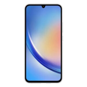 SAMSUNG Galaxy A34 5G + 4G LTE (128GB + 6GB) Unlocked Worldwide (Only T-Mobile/Mint/Metro USA Market) 6.6" 120Hz 48MP Triple Camera + (25W Wall Charger) (Awesome Silver (SM-A346M))