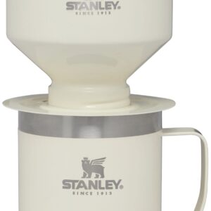 Stanley Classic The Perfect-Brew Pour Over Gift Set Elevate Your Coffee Experience with Precision Pouring and Timeless Style | 20oz/12oz | Cream Gloss