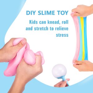 8 Pack Scented Butter Slime Kit, Super Soft & Non-Sticky DIY Stress Relief and Educational Toy for Boys and Girls, and Party Favor Slime Toys