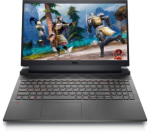 dell 2022 g15 gaming laptop 15.6" fhd 120 hz display 14-core 12th intel core i7-12700h nvidia rtx 3060 6gb gddr6 64gb ddr5 4tb nvme ssd thunderbolt 4 wi-fi 6 backlit keyboard w/g-key windows 11 pro