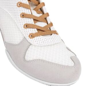 Venum "Elite" Boxing Shoes - White/Gold