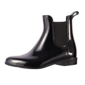 daerainy women's short ankle rain boots waterproof lightweight chelsea rain boots women garden rain boots