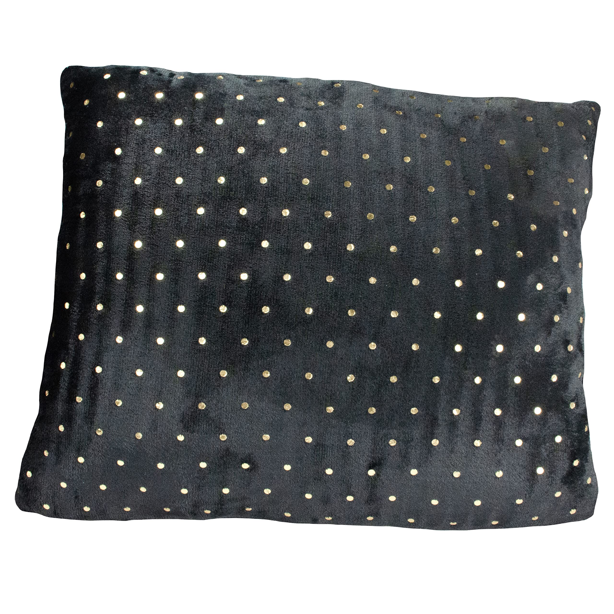 Urban Lifestyle Gold Foil Jumbo Pillow, Black