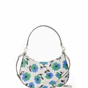 Kate Spade New York Kristi Leather Crossbody Bag (Crème multi)