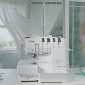 Brother Innov-ís Airflow 3000 Air Serger Sewing Machine - Comes With Gathering Foot, Blind Stitch Foot, and Piping Foot