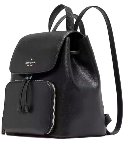 Kate Spade Kristi Medium Flap Backpack (Black)