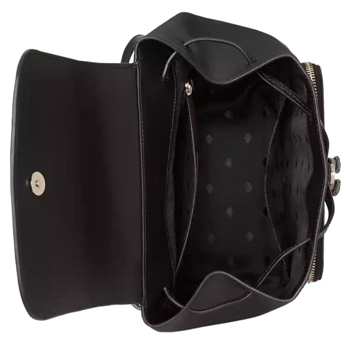 Kate Spade Kristi Medium Flap Backpack (Black)