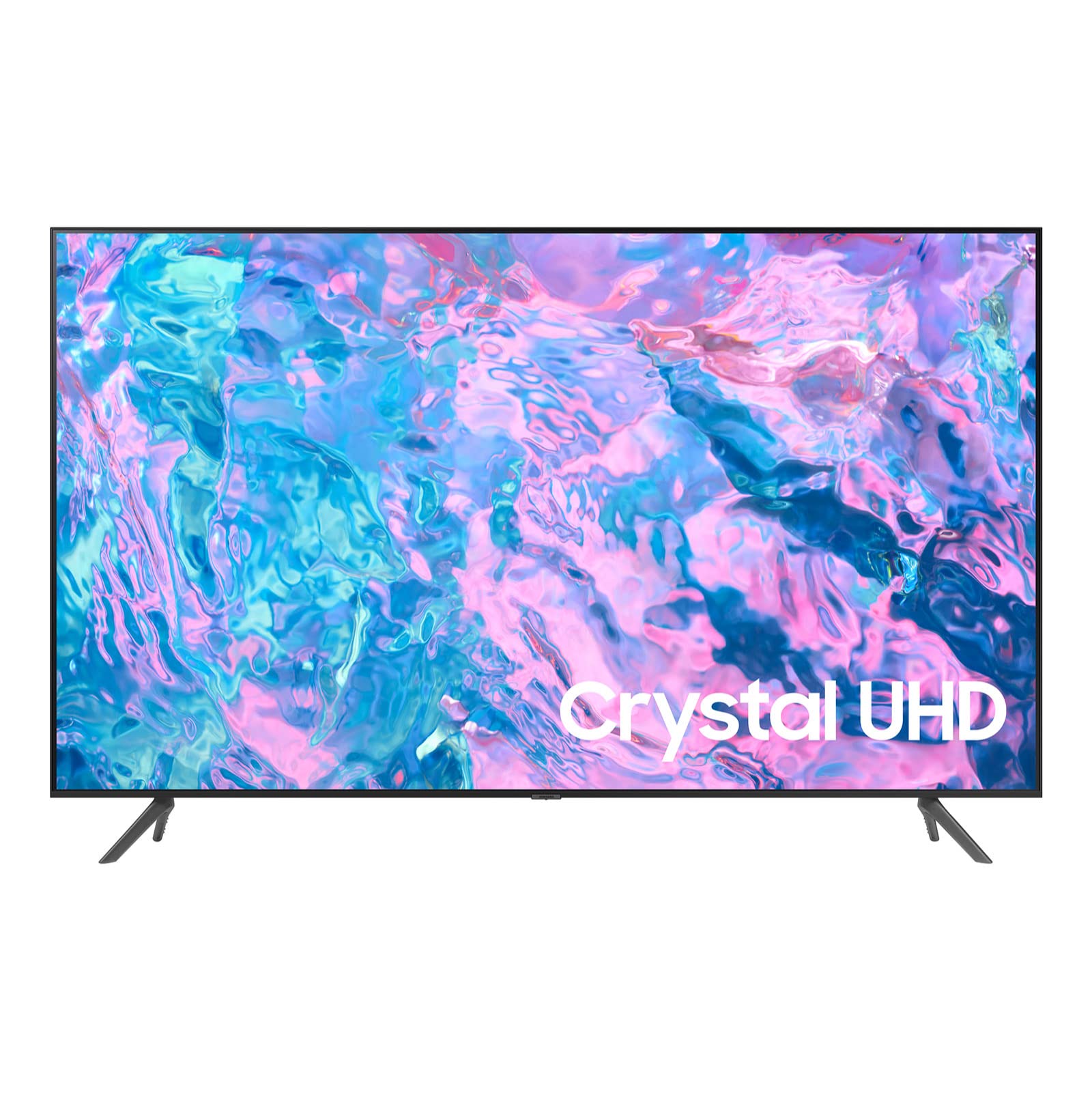 SAMSUNG 50-Inch UHD CU7000 Series PurColor 4K HDR, Gaming Hub, Smart TV with Alexa Built-in - UN50CU7000, 2023 Model - (Renewed)