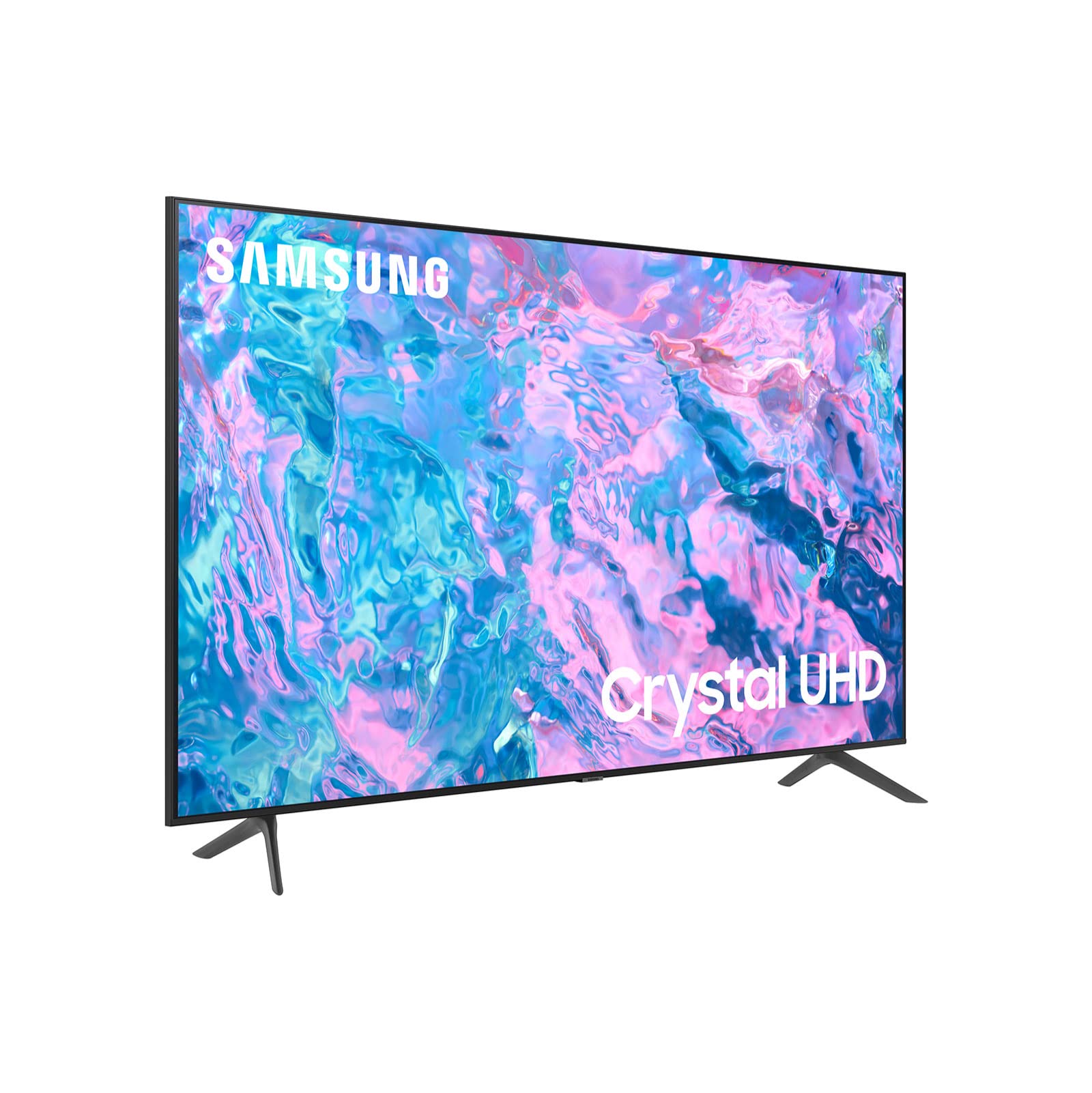 SAMSUNG 50-Inch UHD CU7000 Series PurColor 4K HDR, Gaming Hub, Smart TV with Alexa Built-in - UN50CU7000, 2023 Model - (Renewed)