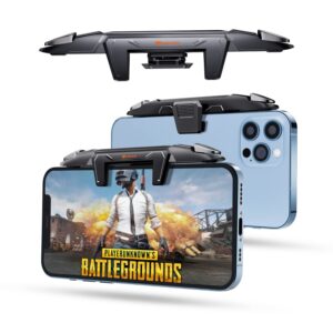 Mobile Phone Controller for Android & iPhone, Game Controller Compatible with PUBG Mobile/Knives Out/Call of Duty Mobile, Phone Triggers for Gaming with Sensitive Shoot and Aim