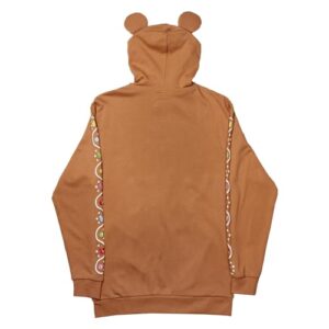 Loungefly DISNEY MICKEY AND FRIENDS GINGERBREAD UNISEX HOODIE MEDIUM