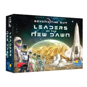 rio grande games beyond the sun: leaders of the new dawn - game expansion, rio grande games, space civilization, 1-4 players, ages 14+