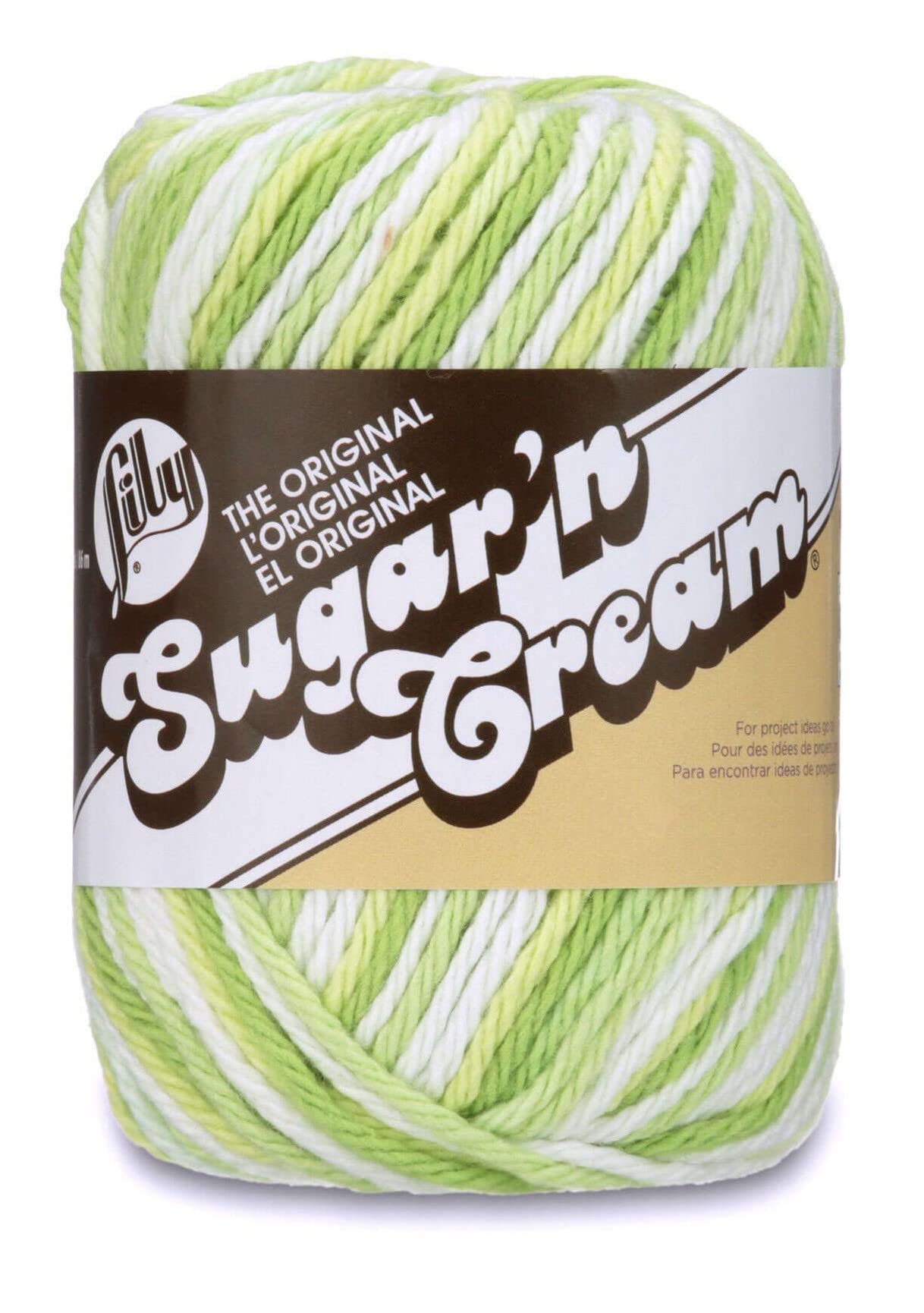 Lily Sugar 'n Cream Yarn - 100% Cotton - Assortment (Forest)