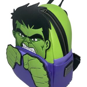 Loungefly The Incredible Hulk Marvel Comics Cosplay Womens Double Strap Shoulder Bag Purse