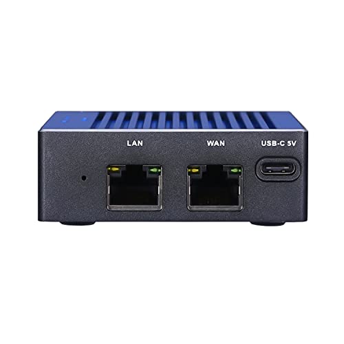 Micro Firewall Appliance, OpenWRT, CentOS8.3, VPN, Router PC, ARM RK3399, HUNSN RH04, LAN TX RX 935Mbps, WAN, USB-C 5V, TF Card Slot, 2 x USB3.0, 4G RAM, 16G EMMC