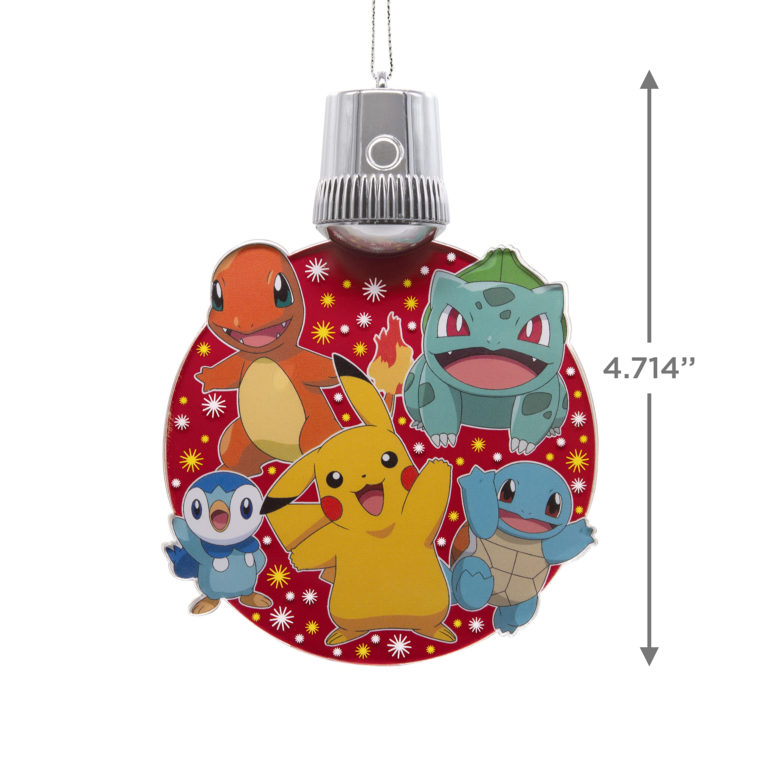 Hallmark Pokémon Characters Christmas Ornament with Light