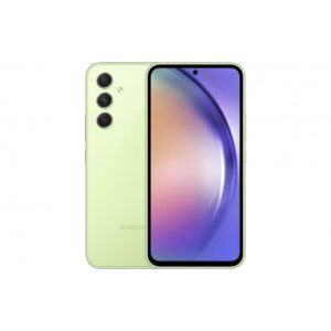 SAMSUNG Galaxy A54 5G + 4G LTE (128GB + 8GB) Unlocked Dual Sim (Only T-Mobile/Mint/Metro USA Market) 1 Year Latin America 6.4" 120Hz 50MP Triple Cam + (25W Charger) (Awesome Lime (SM-A546M))