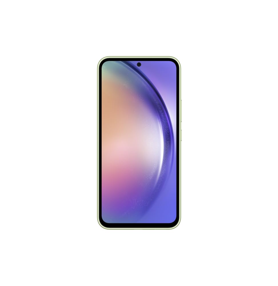 SAMSUNG Galaxy A54 5G + 4G LTE (128GB + 8GB) Unlocked Dual Sim (Only T-Mobile/Mint/Metro USA Market) 1 Year Latin America 6.4" 120Hz 50MP Triple Cam + (25W Charger) (Awesome Lime (SM-A546M))