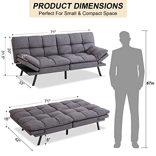 Opoiar 267 sofabed, Dim Gray