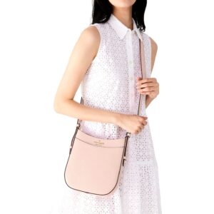 Kate Spade New York Kate Spade Leila Pebbled Leather Crossbody Purse (Rose Smoke)