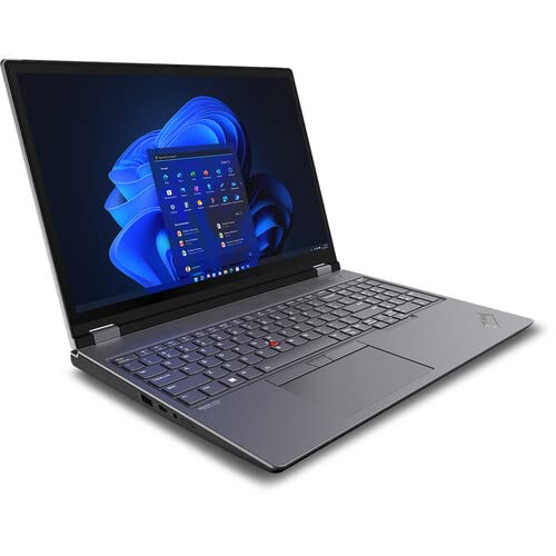 Lenovo 2023 ThinkPad P16 G1 Mobile Workstation 16" WUQXGA 16-Core 12th Intel i7-12800HX NVIDIA A1000 4GB Graphics 32GB DDR5 1TB SSD Backlit KB FP Reader Thunderbolt 4 WiFi 6E Win 10 Pro w/ 32GB USB