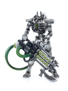 hiplay joytoy warhammer 40k necrons sautekh dynasty immortal with gauss blaster 1:18 scale collectible action figure