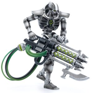 HiPlay JoyToy Warhammer 40K Necrons Sautekh Dynasty Immortal with Gauss Blaster 1:18 Scale Collectible Action Figure