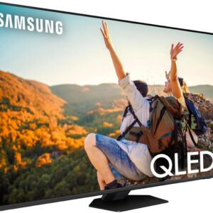 SAMSUNG QN65QN90CAFXZA 65" Neo QLED Smart TV with 4K Upscaling with an Austere 7S-PS8-US1 VII-Series 8 Outlet Power w/Omniport USB (2023)