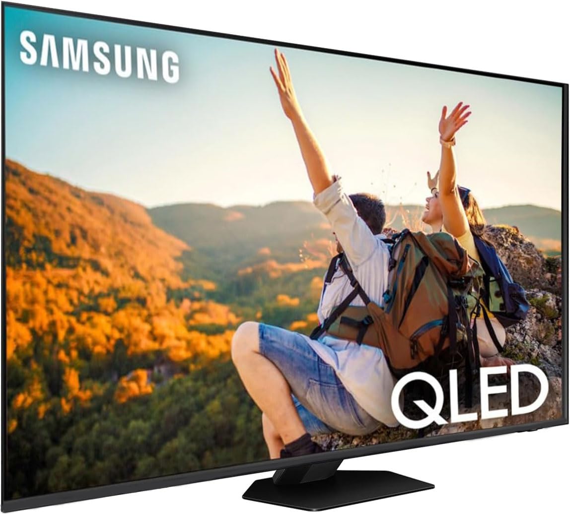 SAMSUNG QN65QN90CAFXZA 65" Neo QLED Smart TV with 4K Upscaling with an Austere 7S-PS8-US1 VII-Series 8 Outlet Power w/Omniport USB (2023)