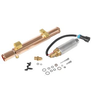 8m0125852 fuel pump & cooler kit fits for mercury mercruiser marine v6, v8 efi replaces 861156a03