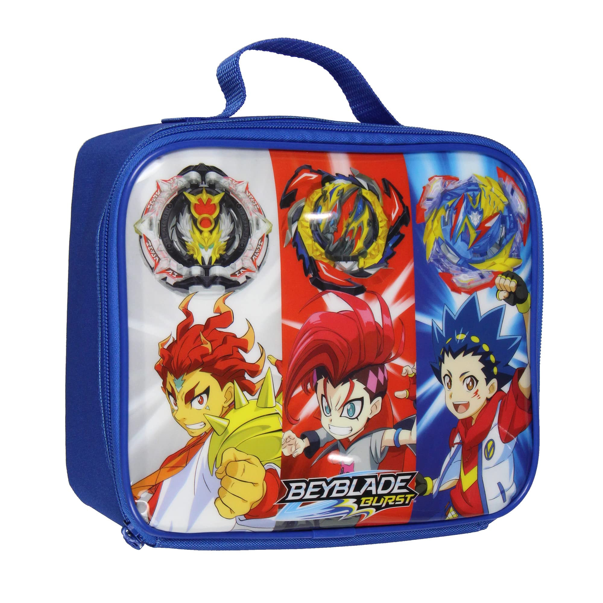 INTIMO Beyblade Burst Show Bel Daizora Valt Aoi Single Compartment Lunch Box Bag