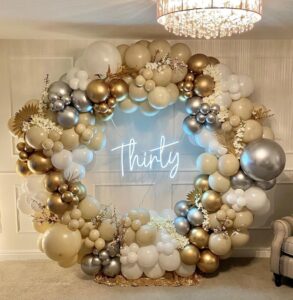 sand white gold silver balloon garland arch 135pcs nude beige white and chrome gold silver balloons balloon arch for boho wedding bridal baby shower engagement anniversary birthday party decorations