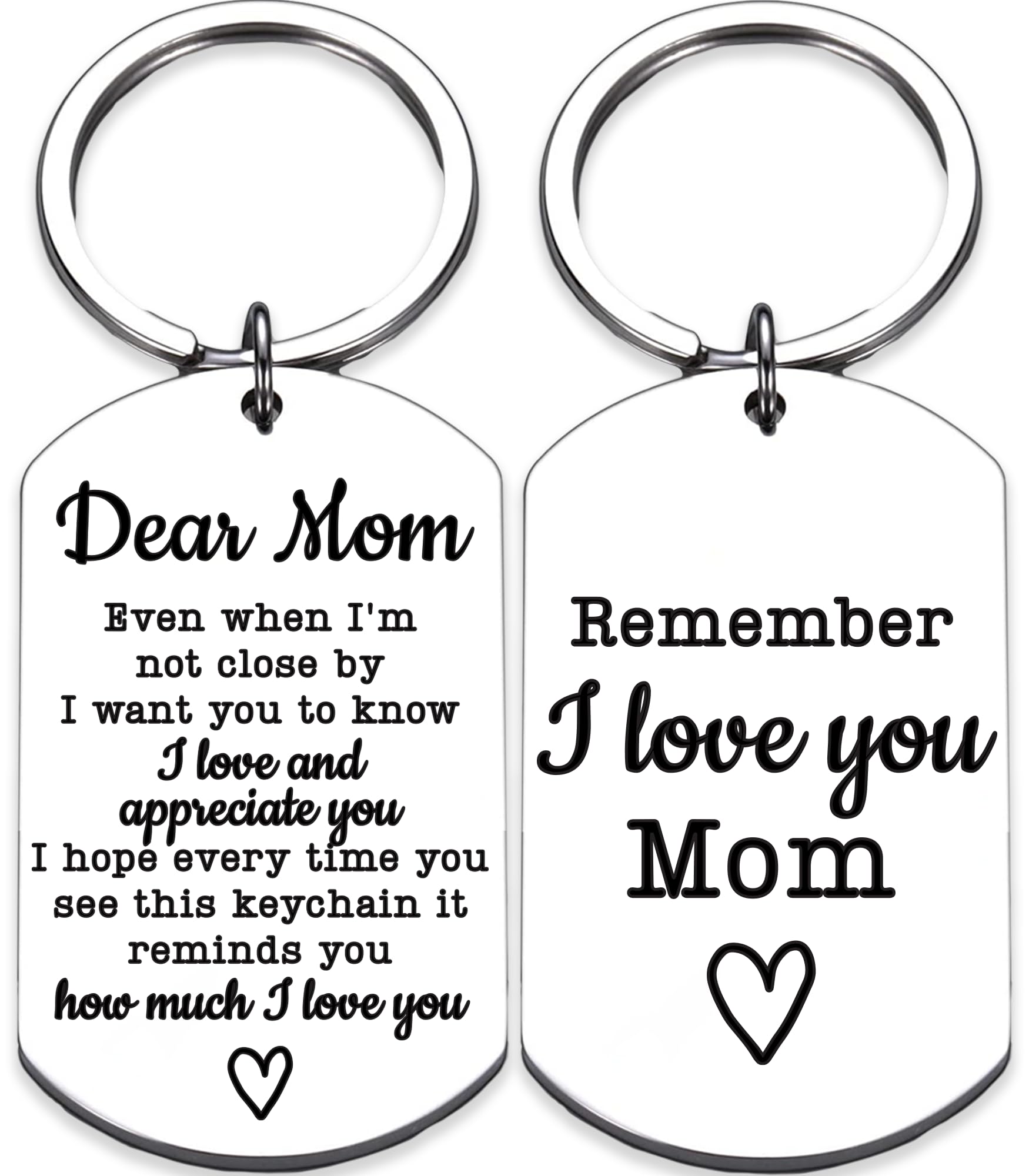 Rosa Vila Mom Keychain, Mom Birthday Gifts, Mothers Day Gifts From Daughter, Christmas Gifts, Mothers Day Gift Ideas