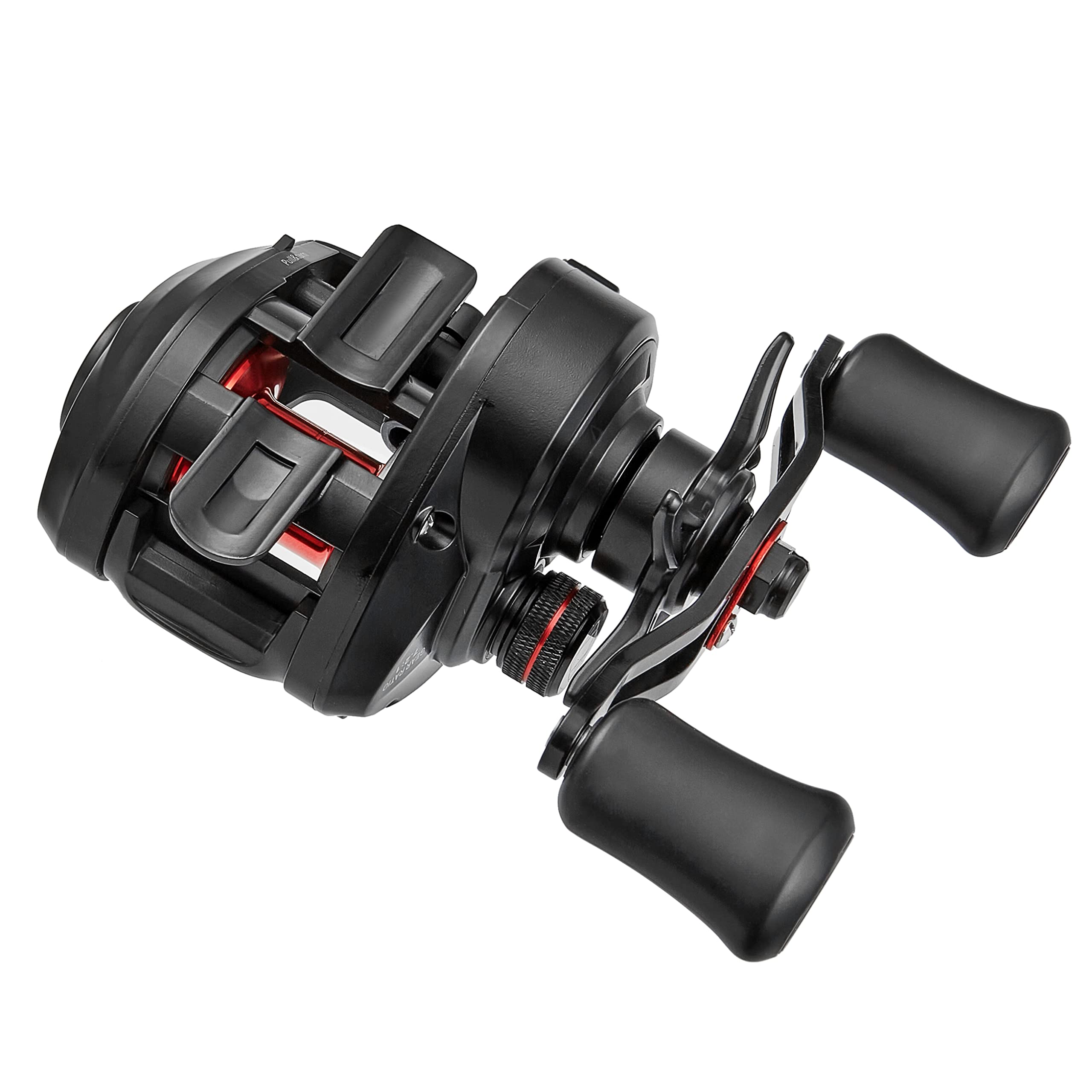 Baitcasting Reel Dual Brakes Lightweight 7.1:1 High Speed Gear Ratio 6 Stainless Steel Ball Bearings Baitcaster (Right Hand)