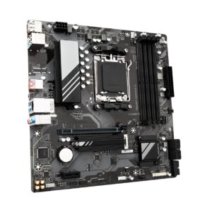 GIGABYTE A620M GAMING X (AM5/ LGA 1718/ AMD/ A620/ Micro ATX/ 5-Year Warranty/ DDR5/ PCIe 4.0 M.2/ PCIe 4.0/ USB 3.2 Gen1x2 Type-C/Realtek 1GbE LAN/Q-Flash Plus/PCIe EZ-Latch/Motherboard)