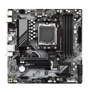 GIGABYTE A620M GAMING X (AM5/ LGA 1718/ AMD/ A620/ Micro ATX/ 5-Year Warranty/ DDR5/ PCIe 4.0 M.2/ PCIe 4.0/ USB 3.2 Gen1x2 Type-C/Realtek 1GbE LAN/Q-Flash Plus/PCIe EZ-Latch/Motherboard)