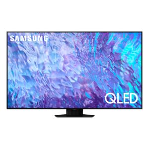 samsung q80c, q80c qled televisions 85-inch titan black, negro (titan black)